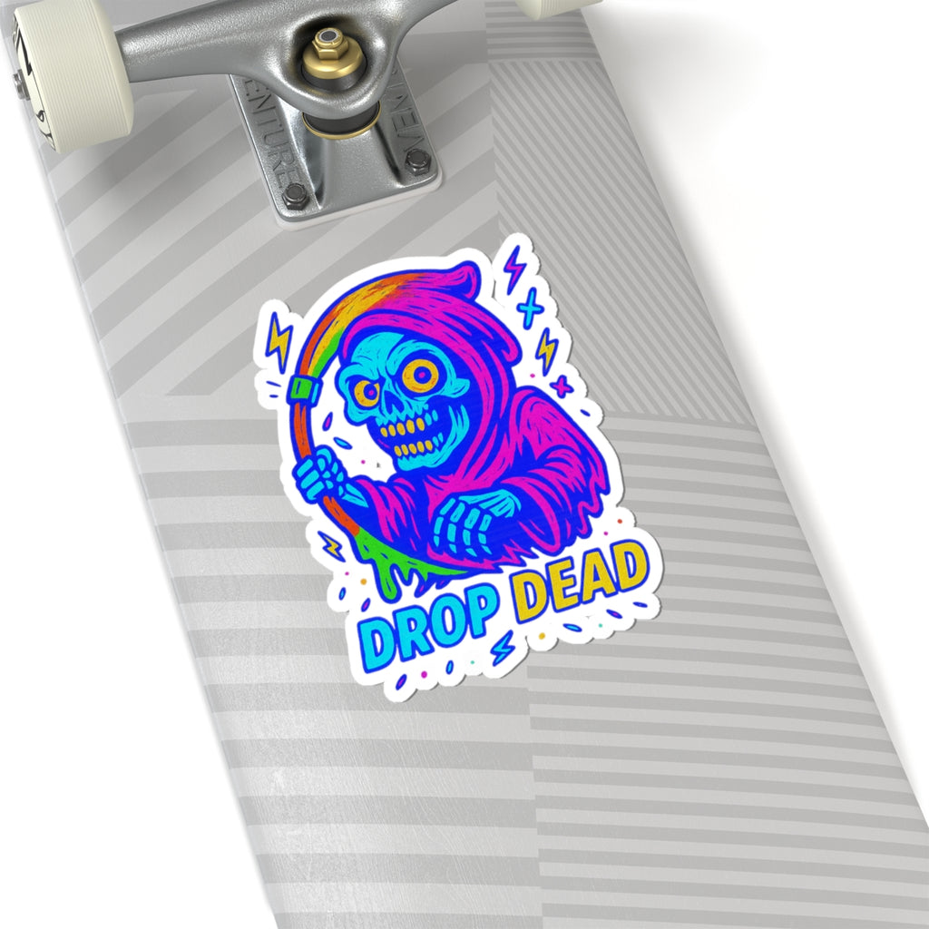 Drop Dead – Limited Edition Kiss Cut Sticker | Illuminasty Drop