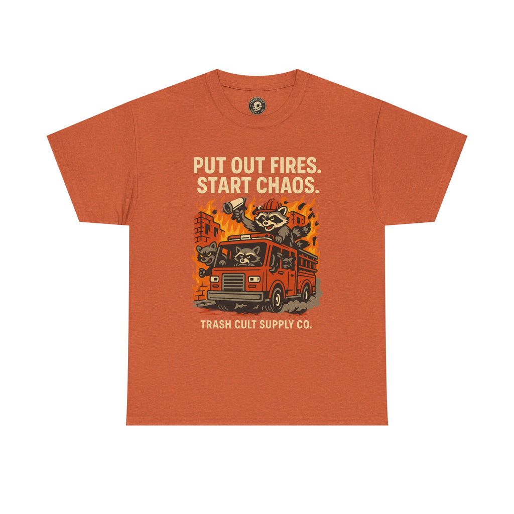 Put Out Fires Start Chaos Unisex Heavy Cotton Tee | Funny Firefighter Shirt | Casual Wear | Gift for Firefighter Lovers, Firefighter [...]