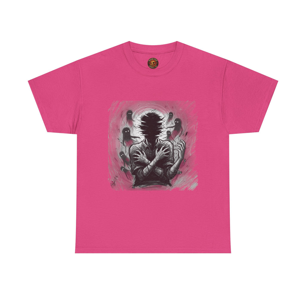 Xian Allen x Trash Cult Shirt – “Don’t Let Them In” | Ghost Spiral Emotional Horror Tee