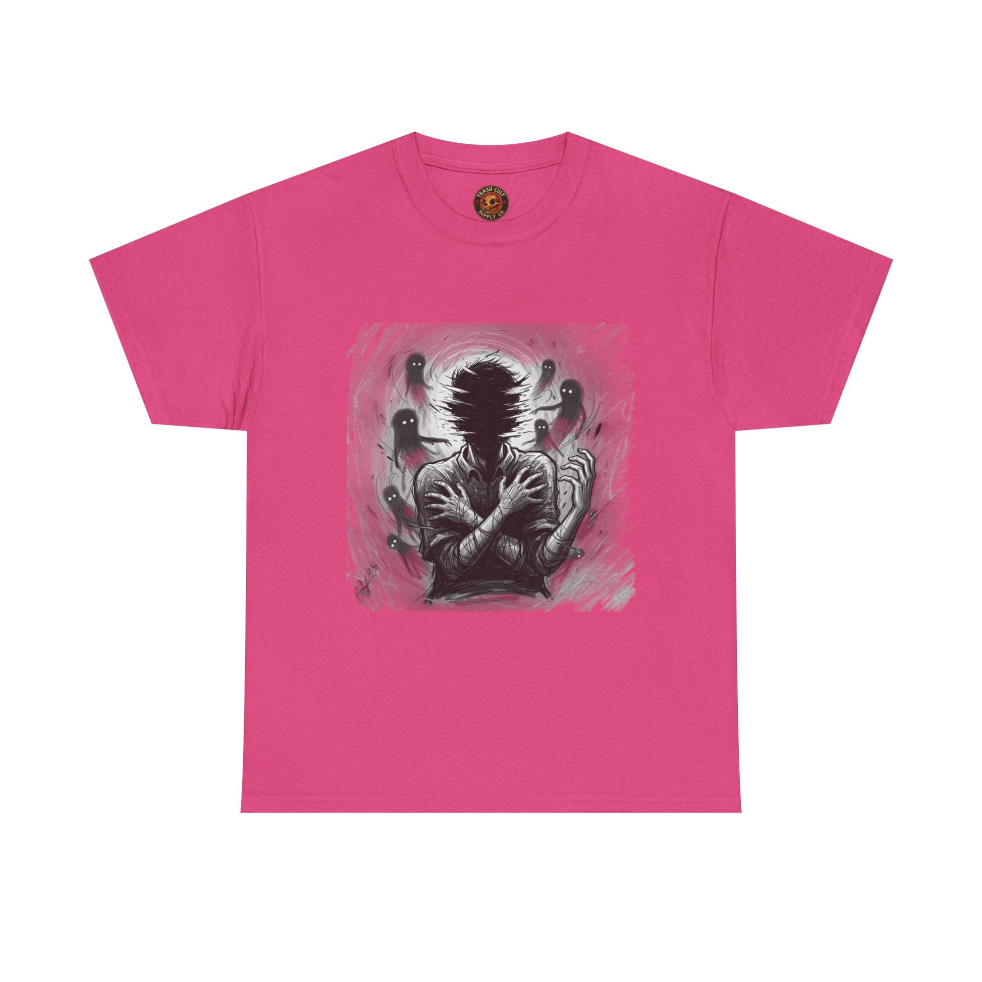 Xian Allen x Trash Cult Shirt – “Don’t Let Them In” | Ghost Spiral Emotional Horror Tee