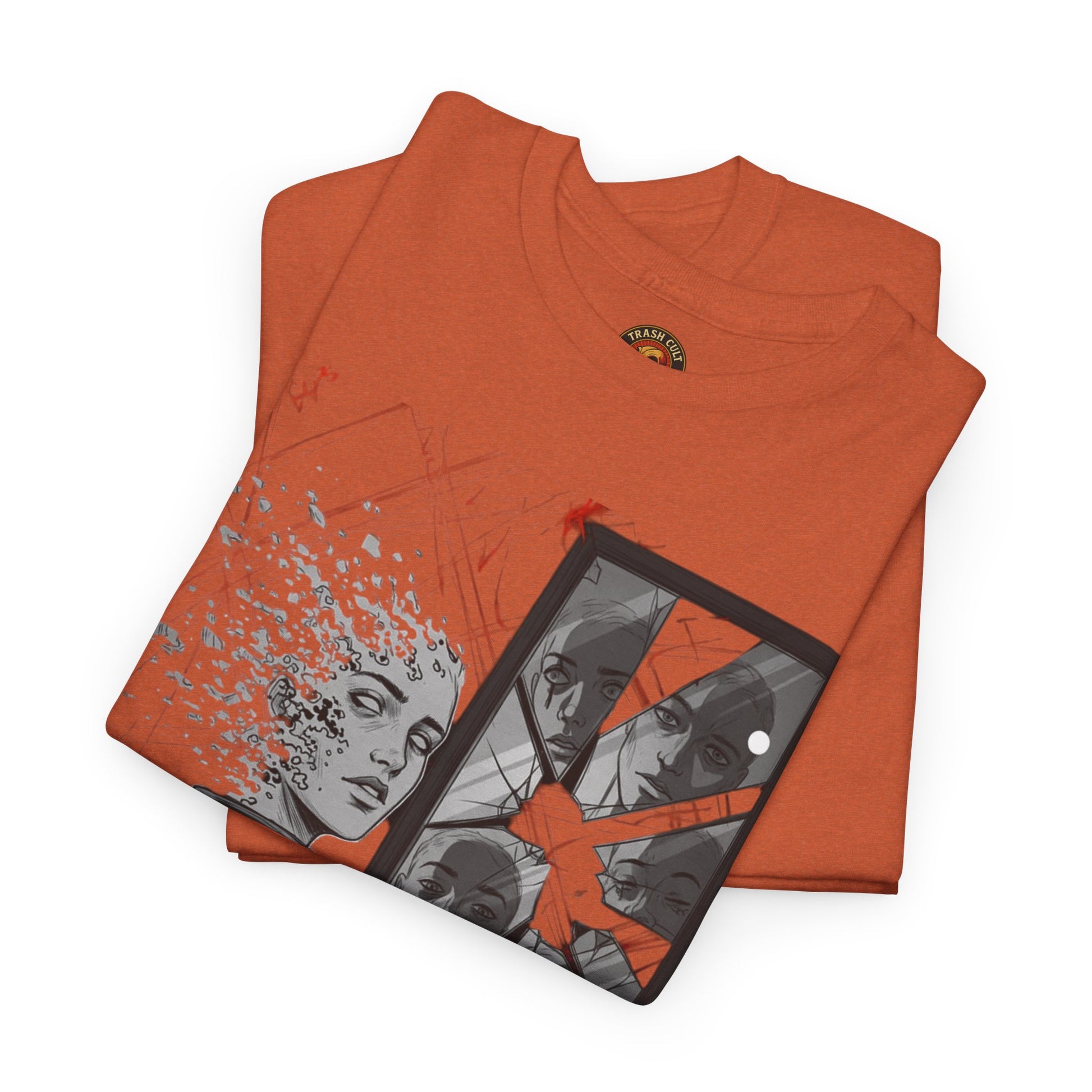 Xian Allen x Trash Cult Shirt – “Don’t Look Too Close” | Surreal Dark Art T-Shirt