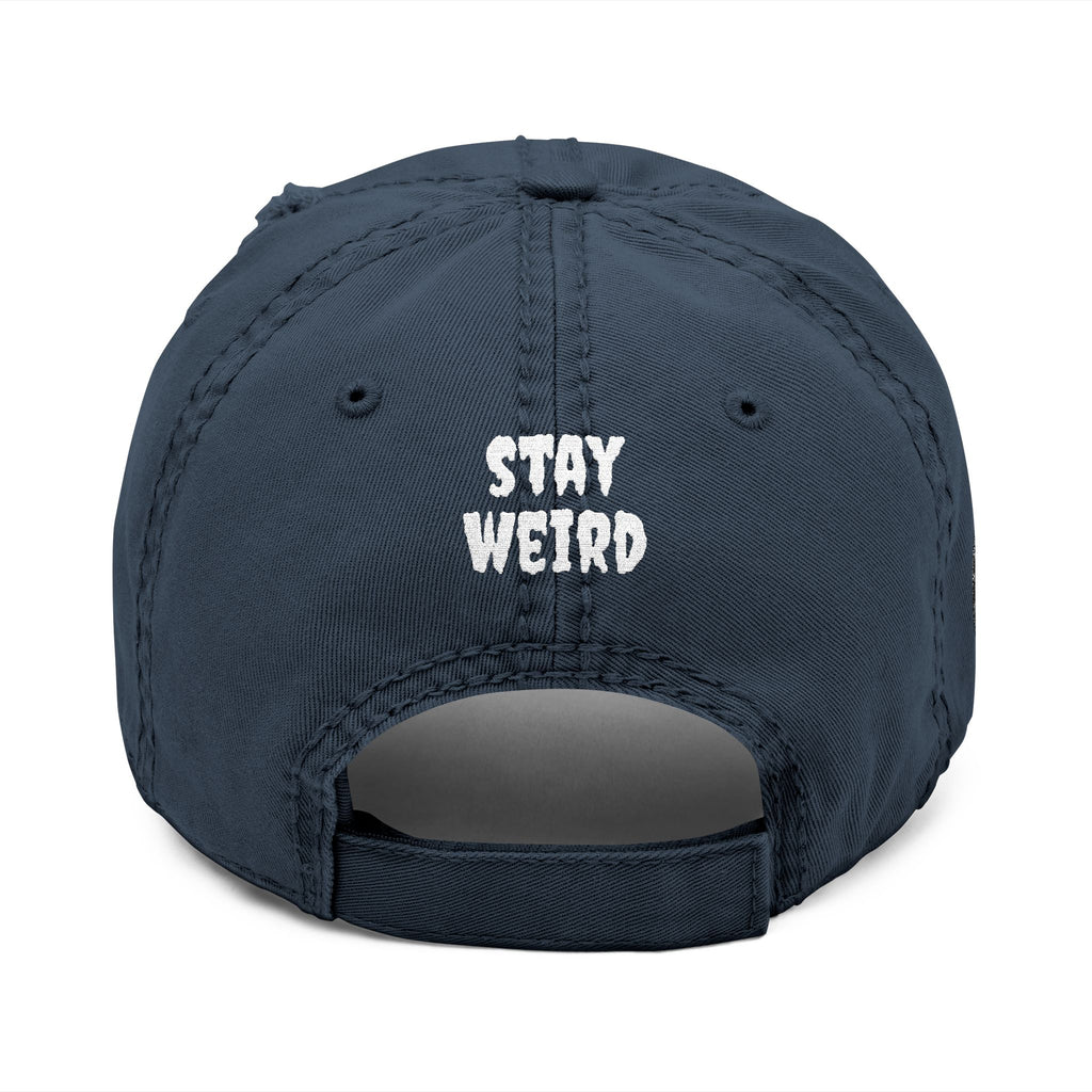 FERAL Distressed Dad Hat – Stay Weird Vintage Cap