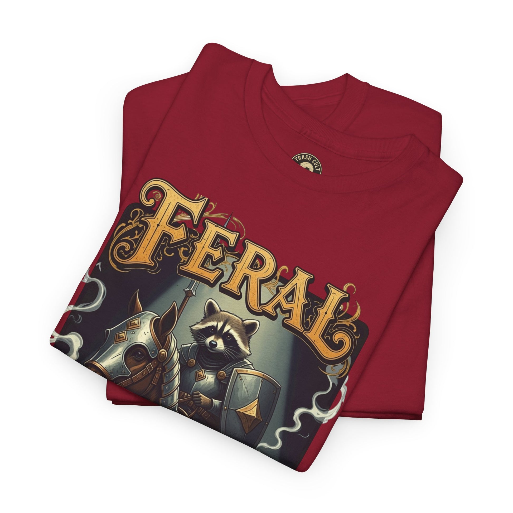 Feral Trash Cult Tee, Unisex Graphic Tee, Cool T-Shirt, Unique Funny Apparel, Gift for Eco Warriors, Casual Wear, Festival Clothing