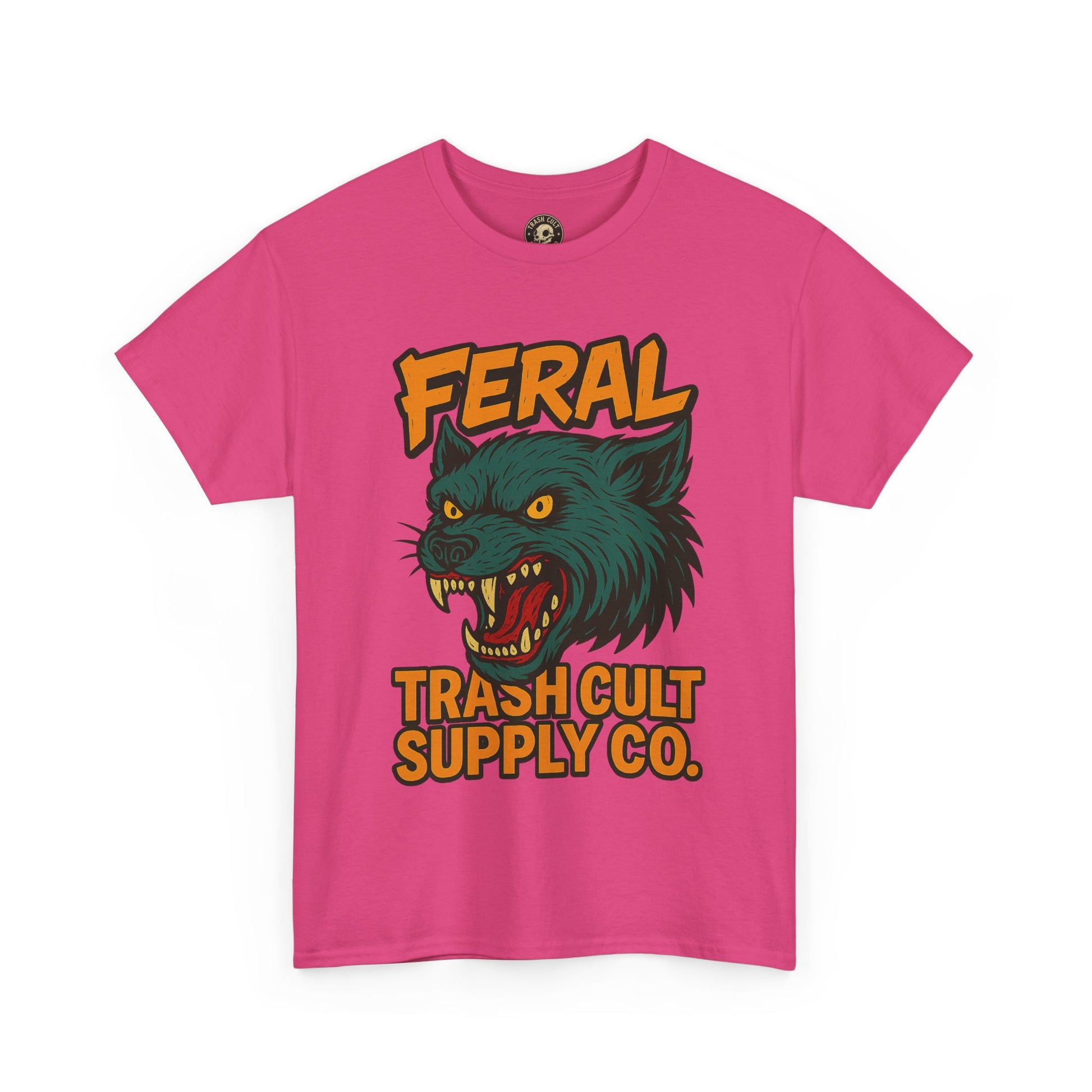 FERAL Wolverine Shirt – Trash Cult Graffiti Tee (Gildan 5000)