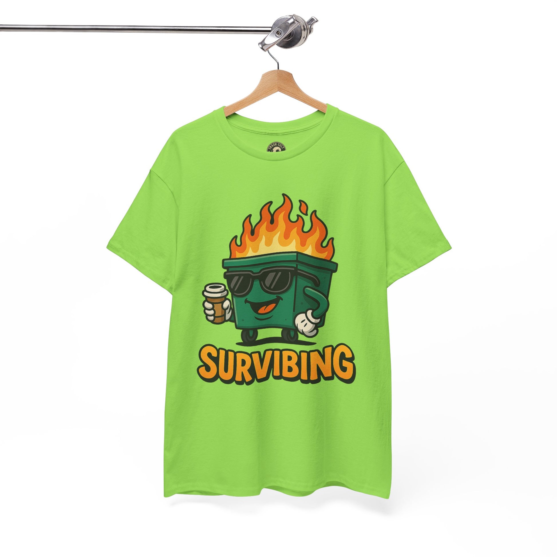 Survibing Shirt – High Visibility Safety Colors – Gildan 5000 Unisex Tee