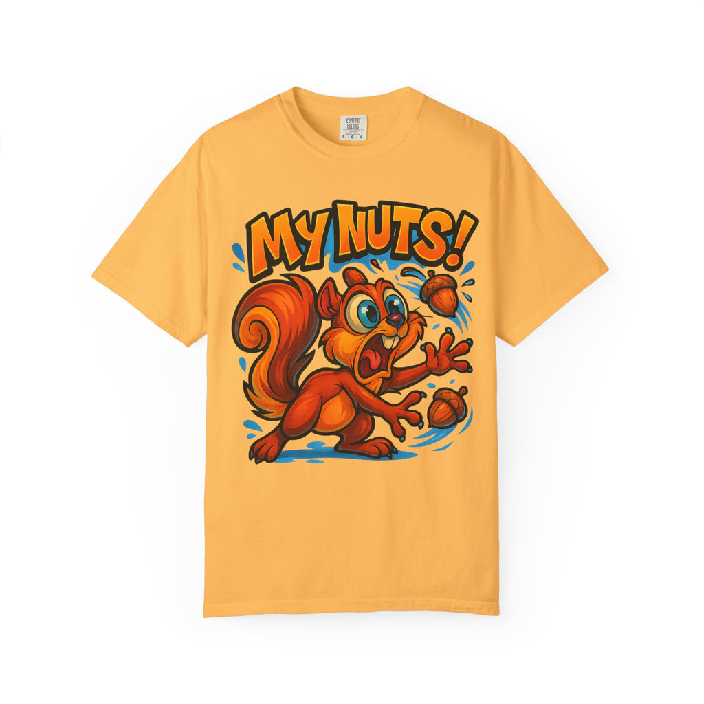 My Nuts! Squirrel Shirt – Funny New School Tattoo Style Tee | Gildan 5000