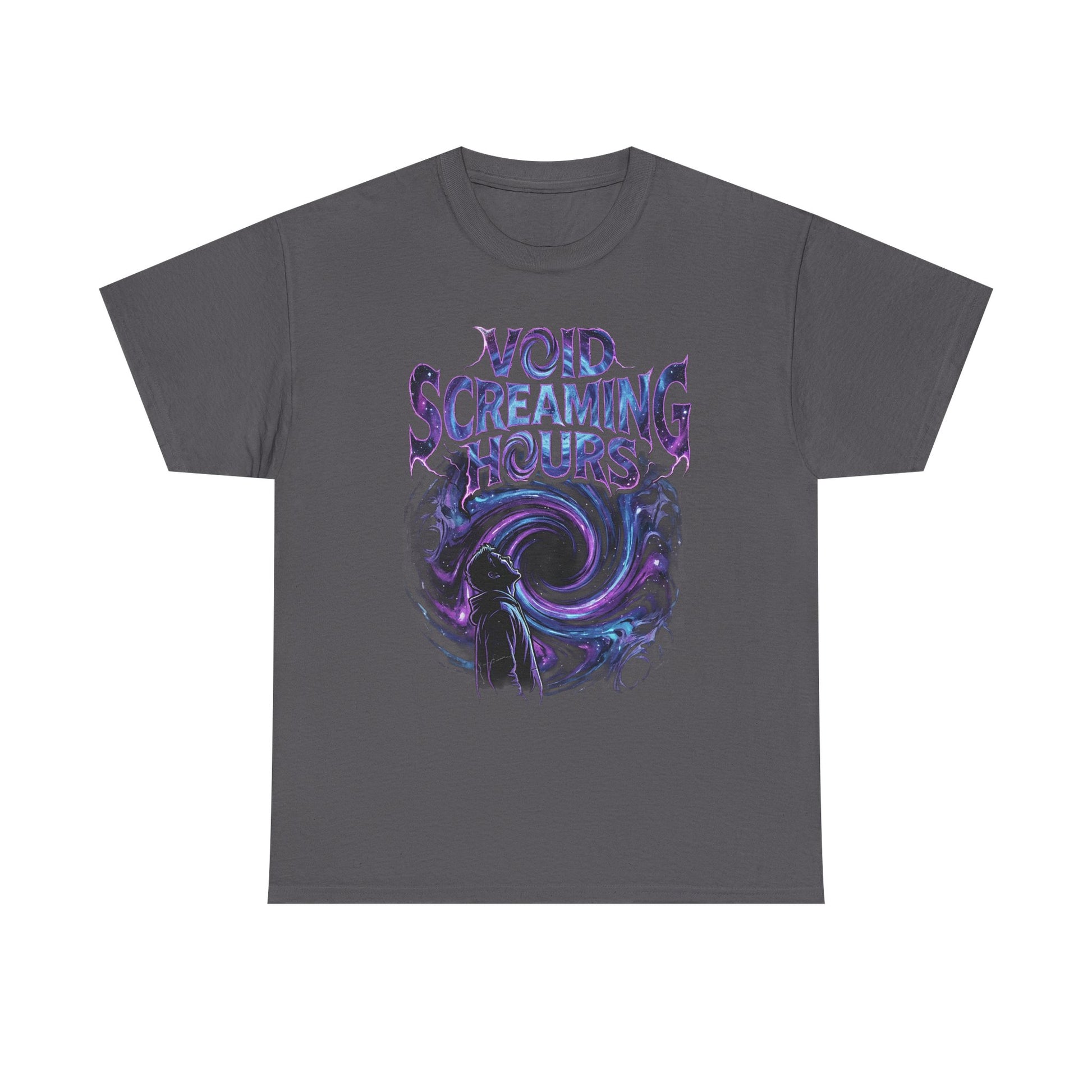Void Screaming Hours Tee — Gothic Cosmic Horror T‑Shirt