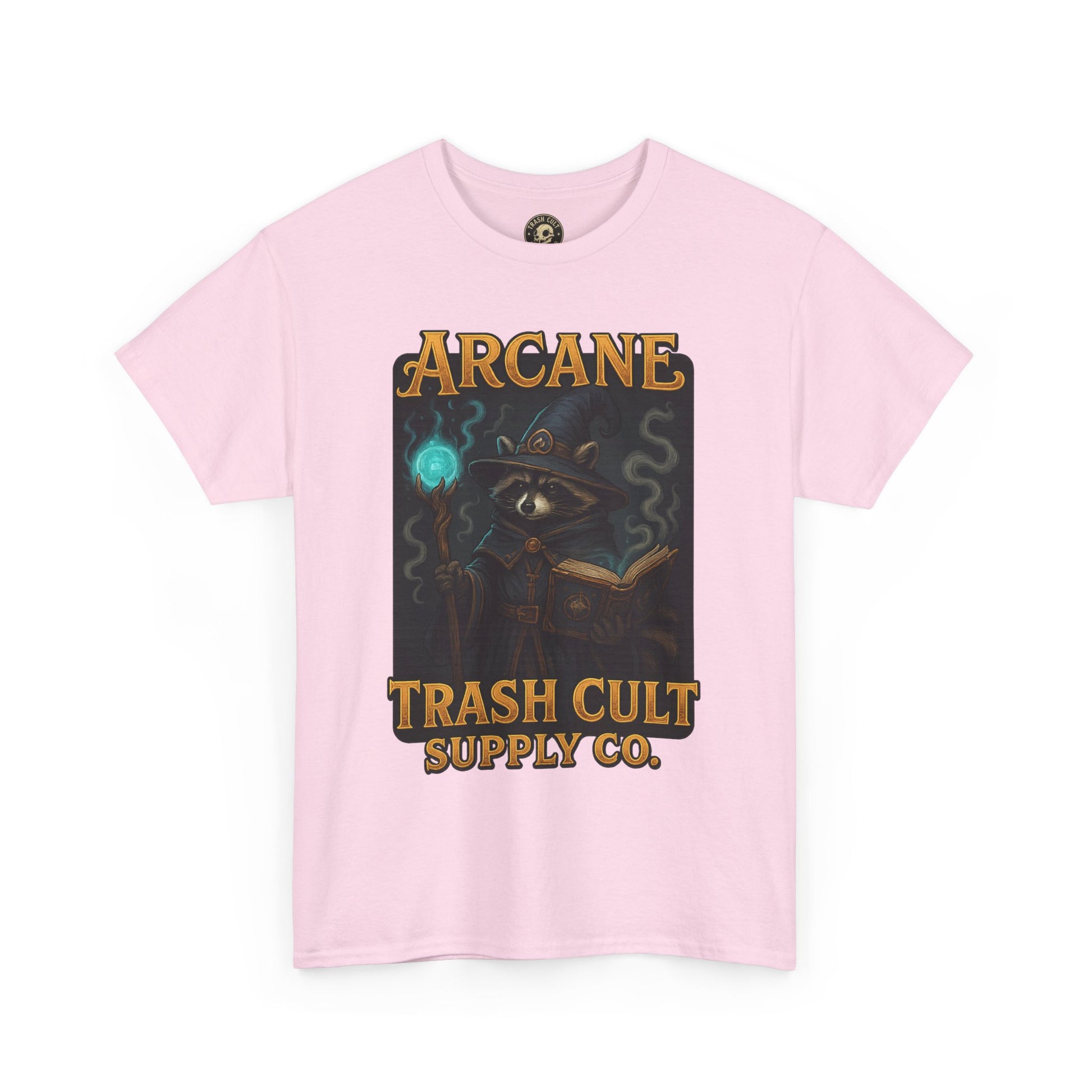 Arcane Trash Cult Unisex Heavy Cotton Tee, Cult Merchandise, Witchy Style, Halloween Tee, Casual Everyday Wear