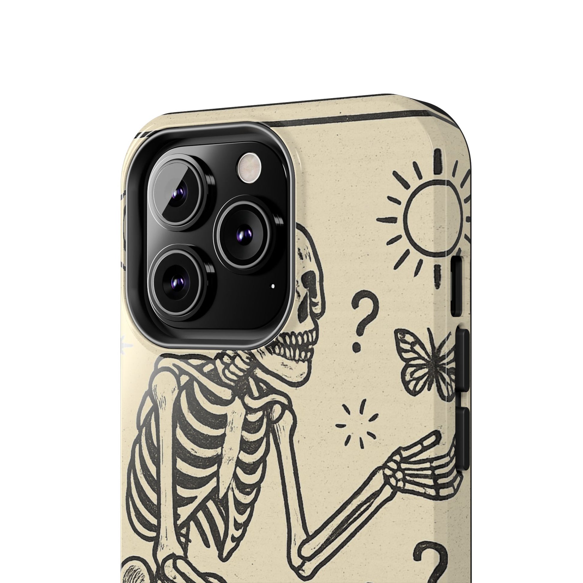 Skeleton ADHD Phone Cases, Unique Phone Cover, Funny ADHD Gift, Quirky Skeleton Design, Cool Accessories for Everyone