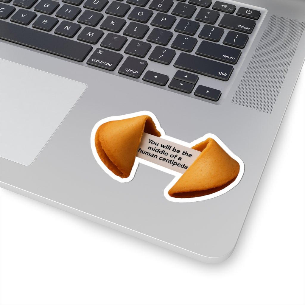 Fortune Cookie Kiss-Cut Stickers - Humorous Laptop Decals