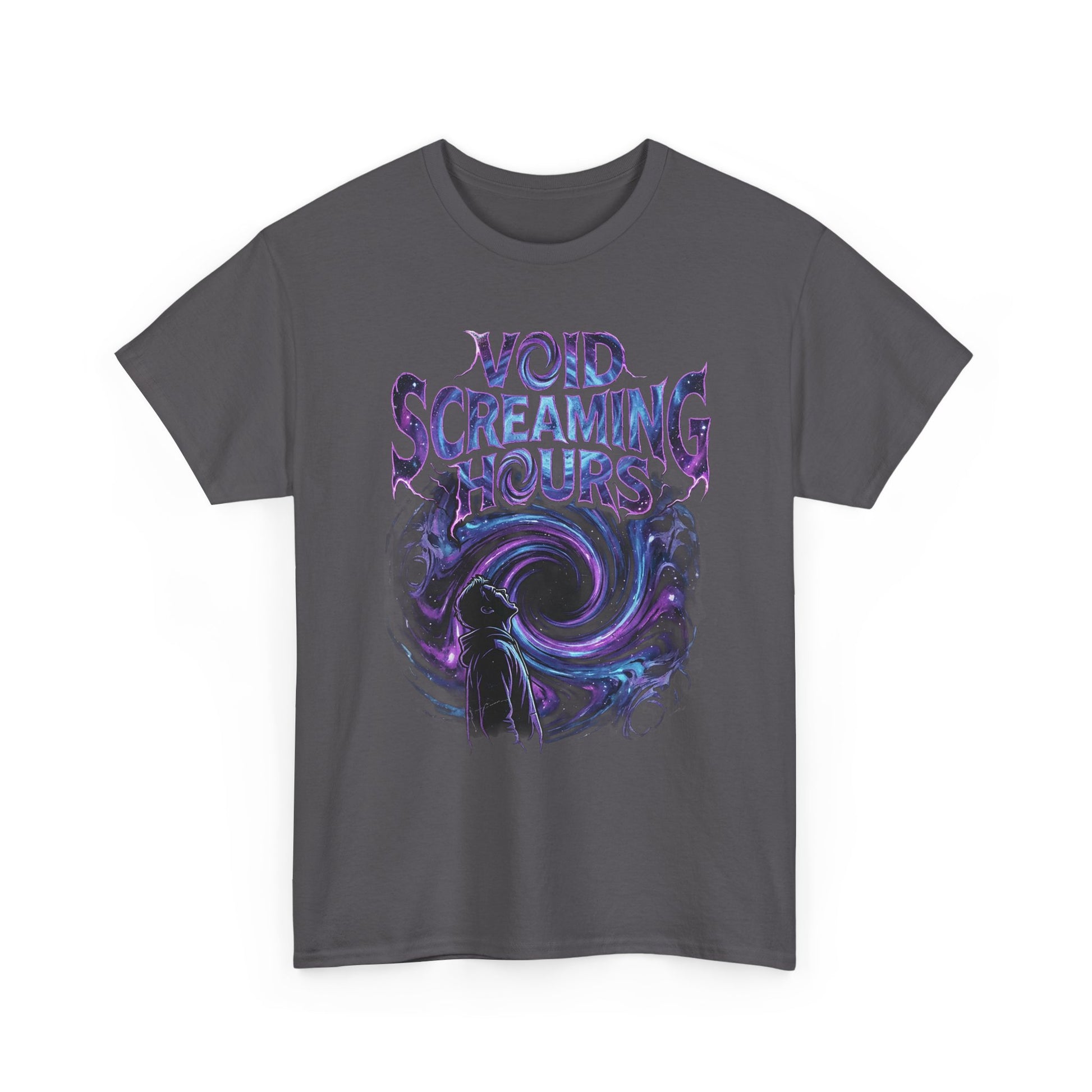 Void Screaming Hours Tee — Gothic Cosmic Horror T‑Shirt