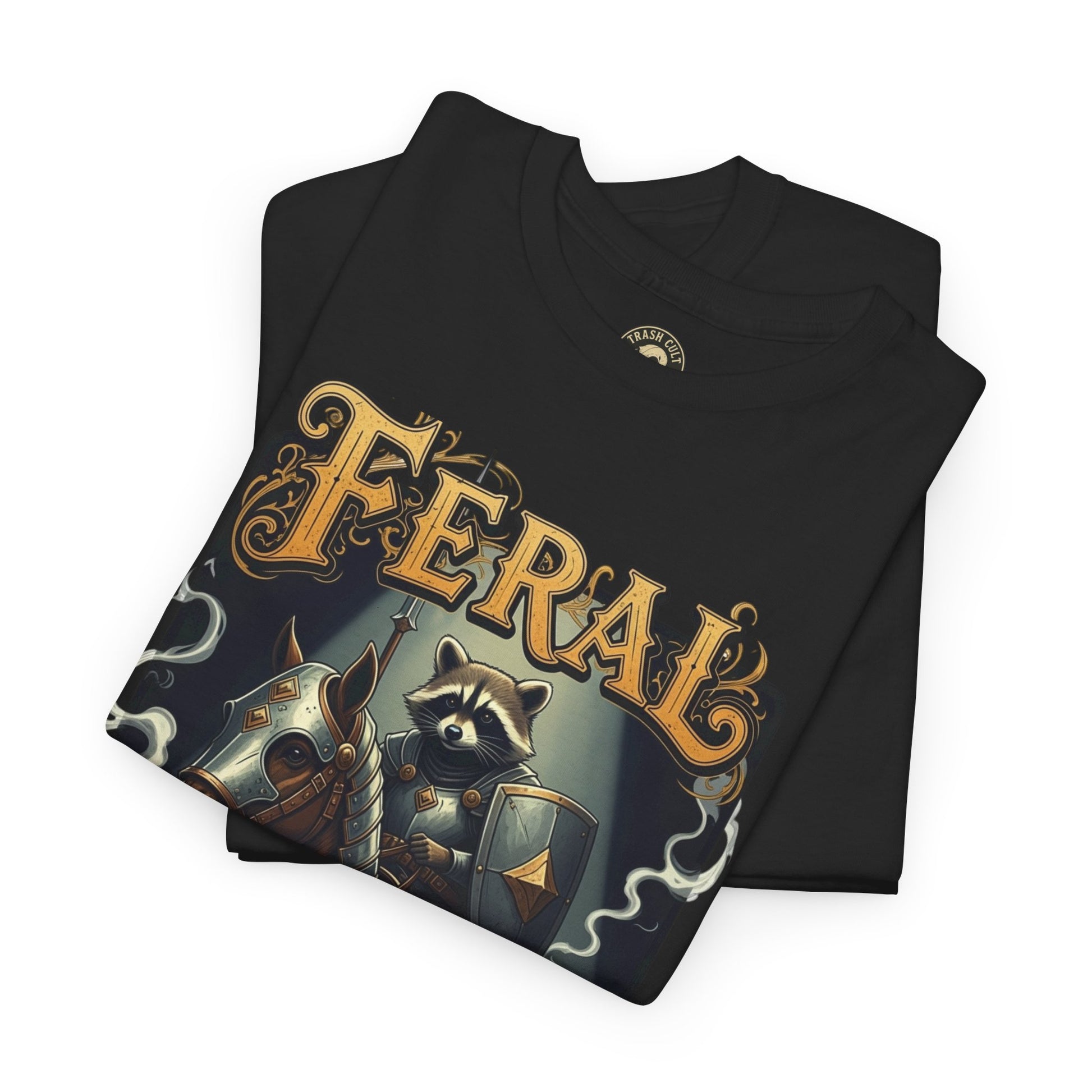 Feral Trash Cult Tee, Unisex Graphic Tee, Cool T-Shirt, Unique Funny Apparel, Gift for Eco Warriors, Casual Wear, Festival Clothing