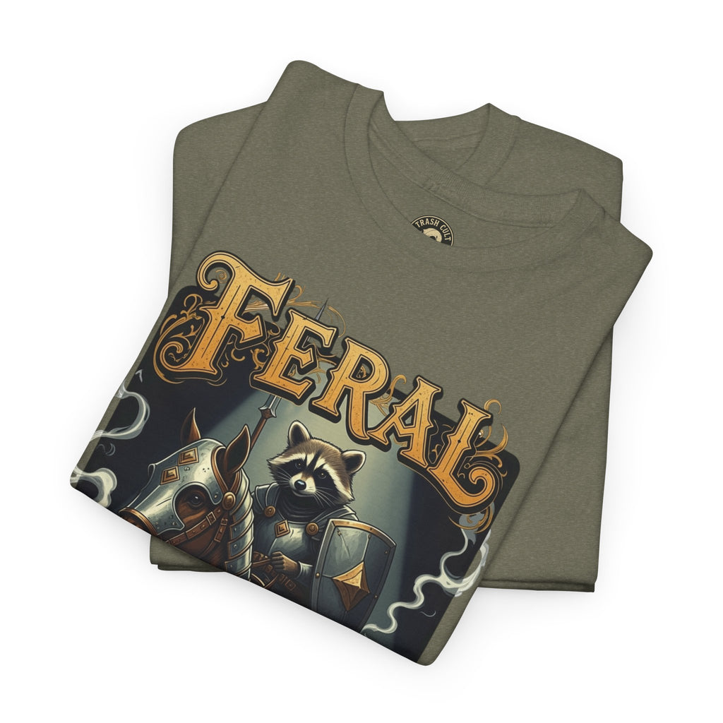 Feral Trash Cult Tee, Unisex Graphic Tee, Cool T-Shirt, Unique Funny Apparel, Gift for Eco Warriors, Casual Wear, Festival Clothing