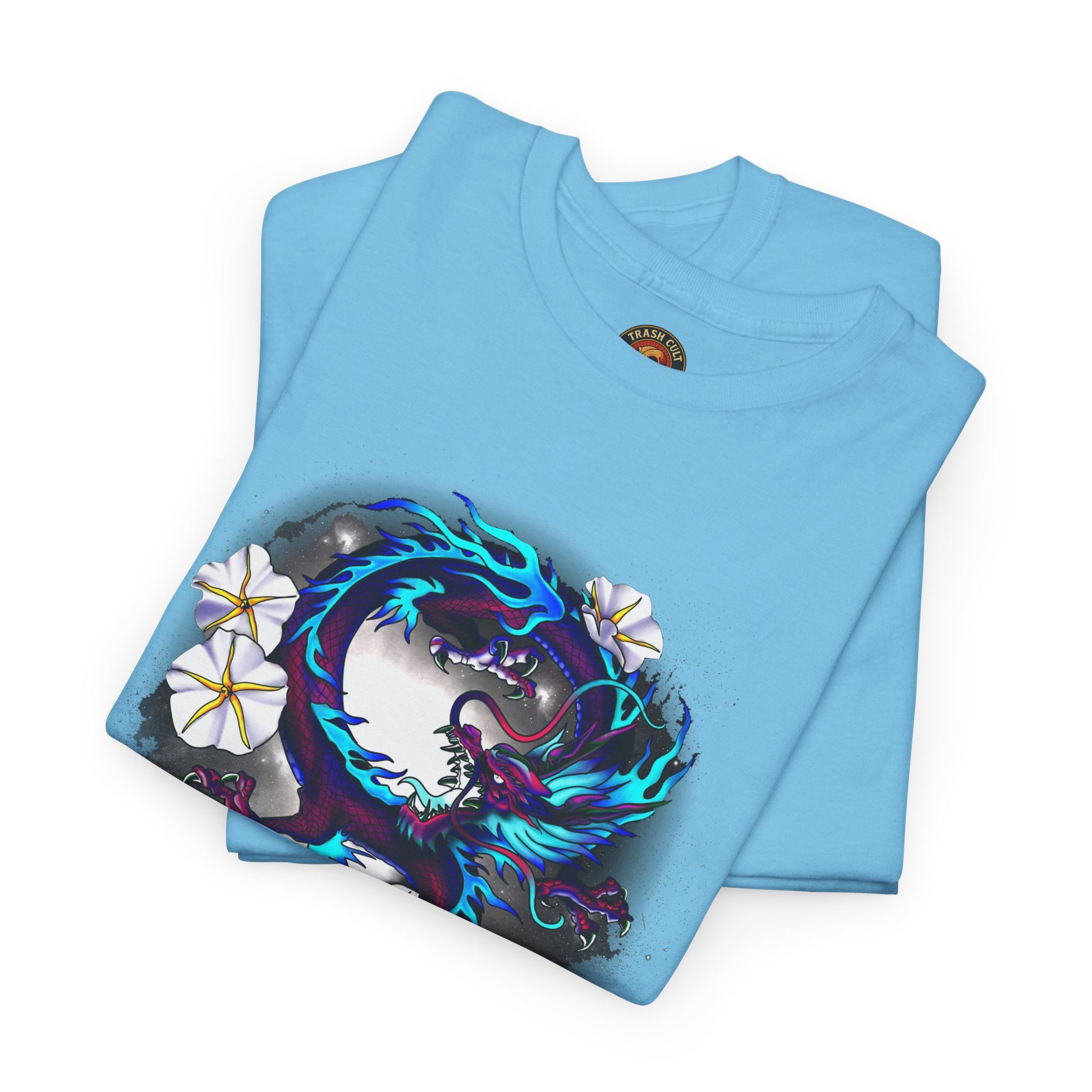 Electric Dragon Tattoo T-Shirt – Lara Davenport x Trash Cult Supply Co. Collab (Gildan 5000)