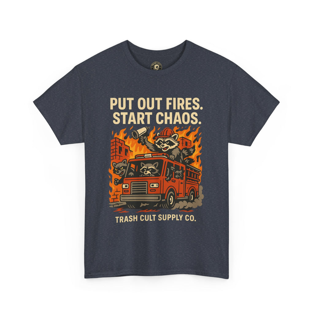 Put Out Fires Start Chaos Unisex Heavy Cotton Tee | Funny Firefighter Shirt | Casual Wear | Gift for Firefighter Lovers, Firefighter [...]