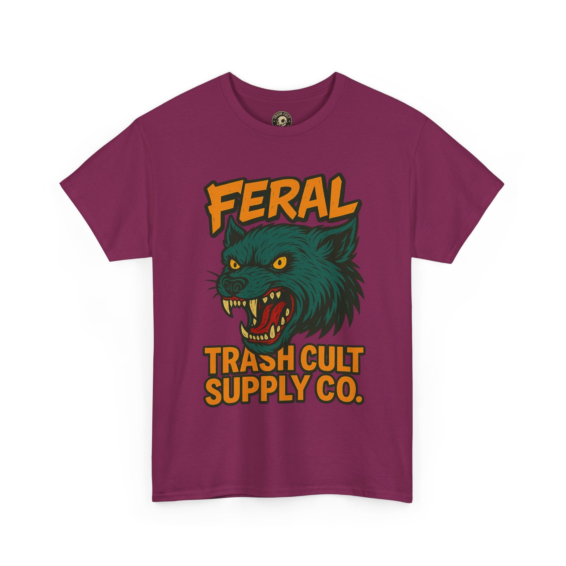 FERAL Wolverine Shirt – Trash Cult Graffiti Tee (Gildan 5000)