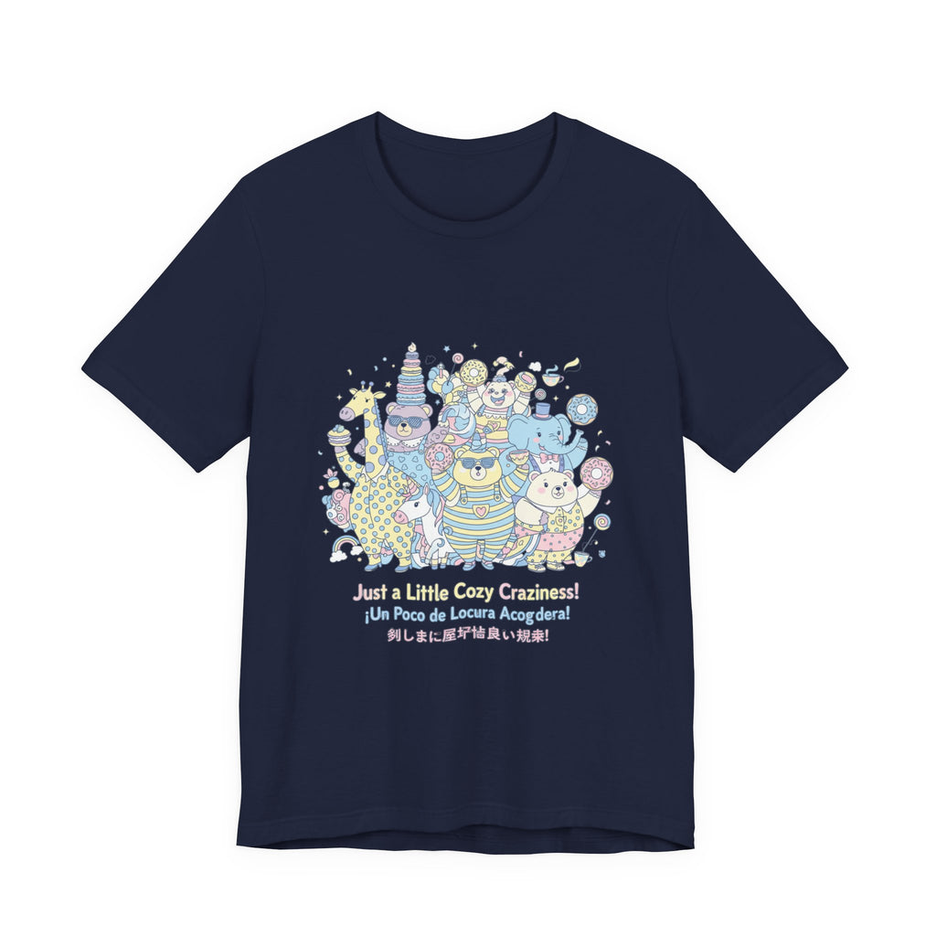 Chaotic Kawaii Tiny Monster Tee, absurd cute pastel whimsical weird