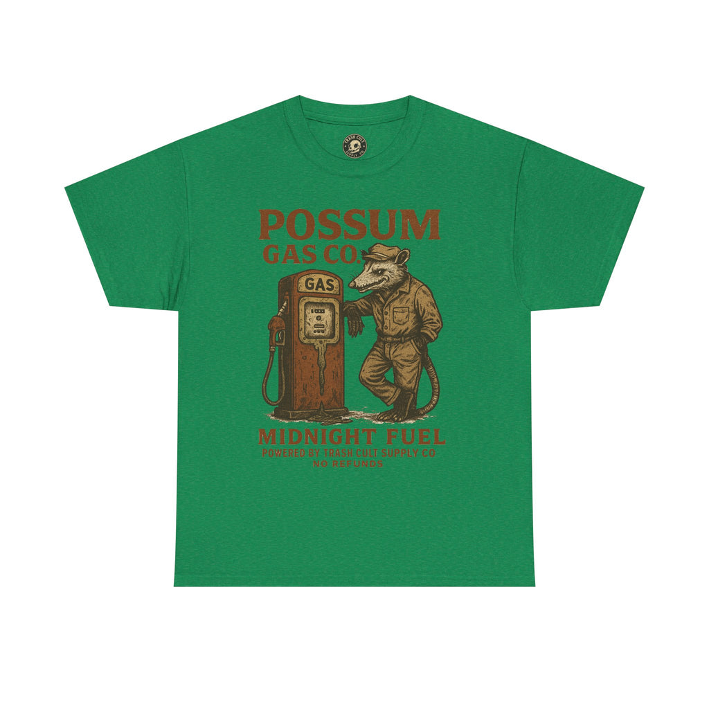Possum Gas Co. Vintage Feral Mechanic Shirt – Trash Cult Supply Co. – Gildan 5000