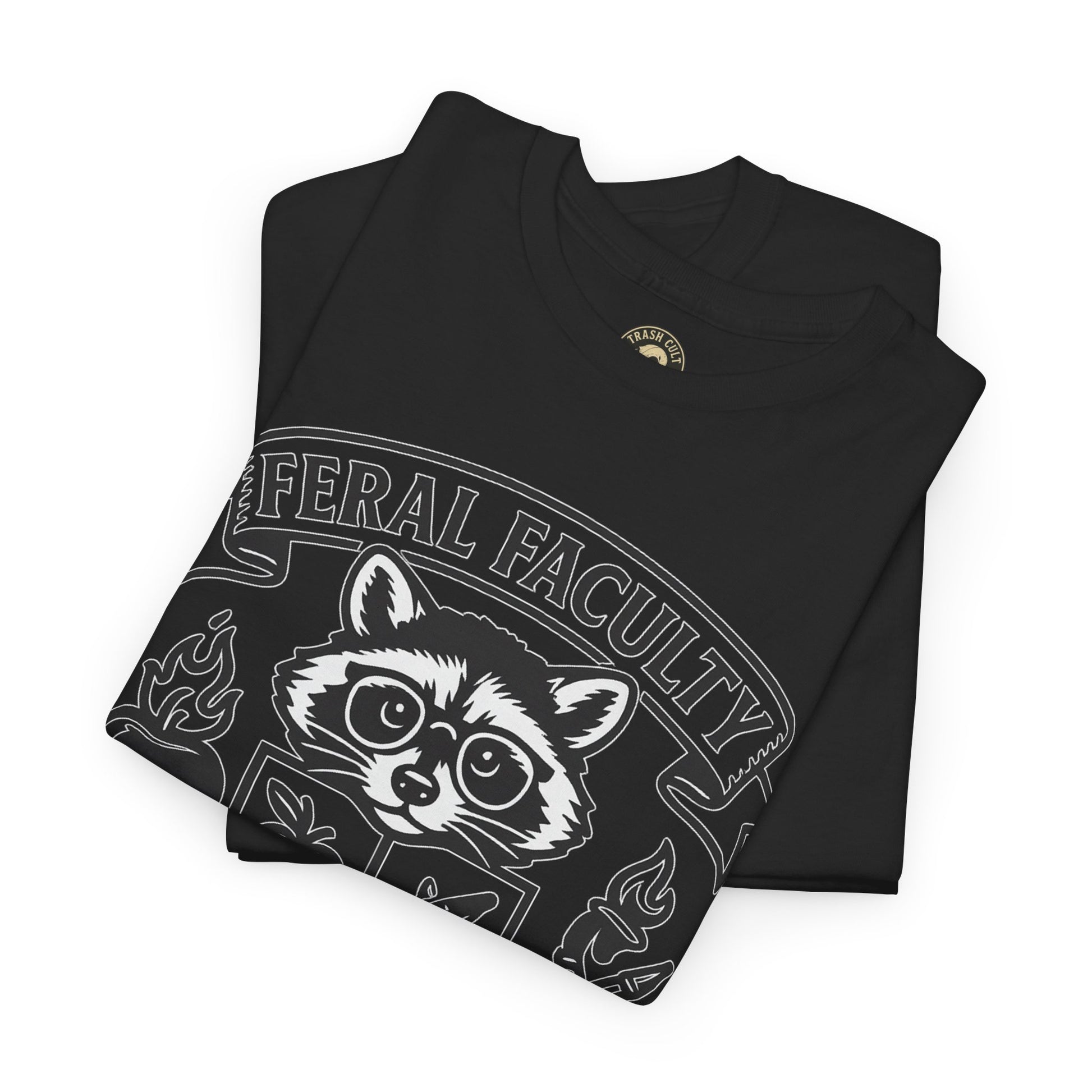 Feral Faculty Tee, Fun Teacher Shirt, Animal Lover Gift, Cool Graphic Tee, Casual Everyday Wear, Unisex Cotton T-Shirt