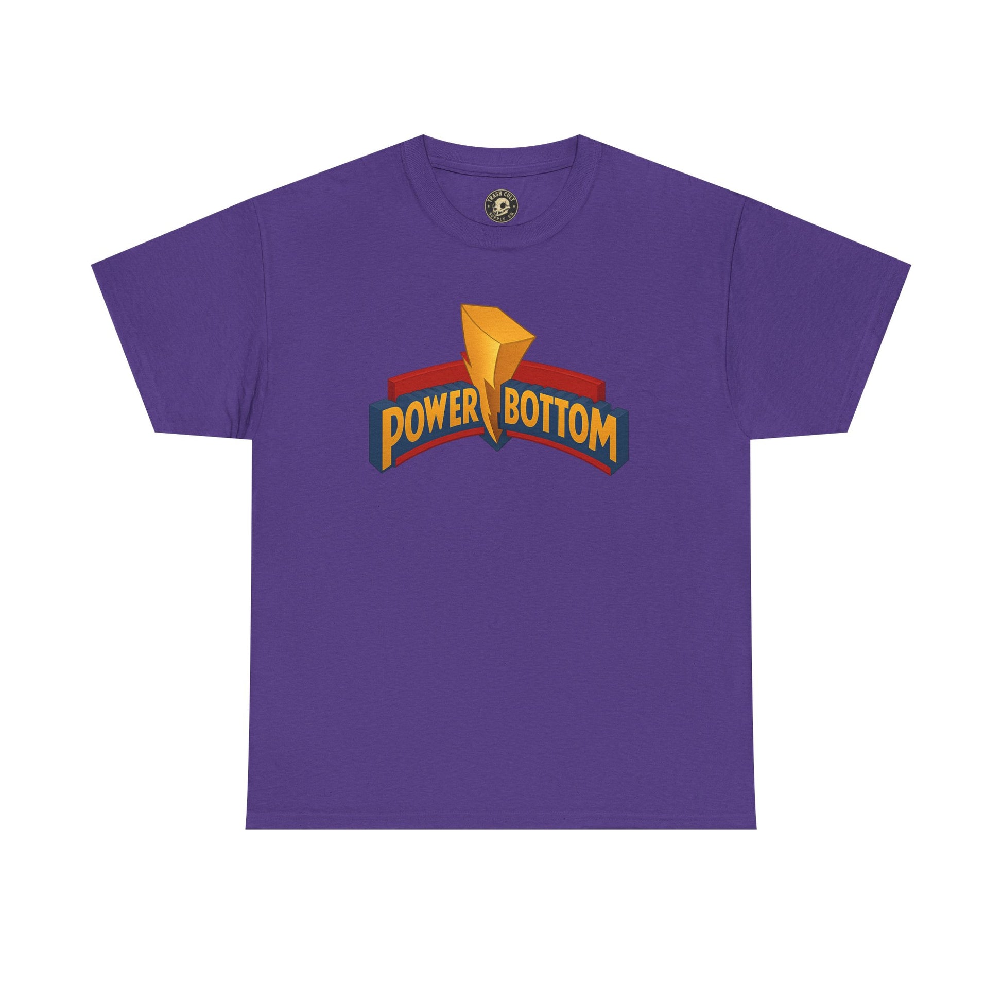 Power Bottom Vibes T-Shirt – Bold LGBTQ+ Pride Graphic Tee | Unisex Heavy Cotton Empowerment Shirt