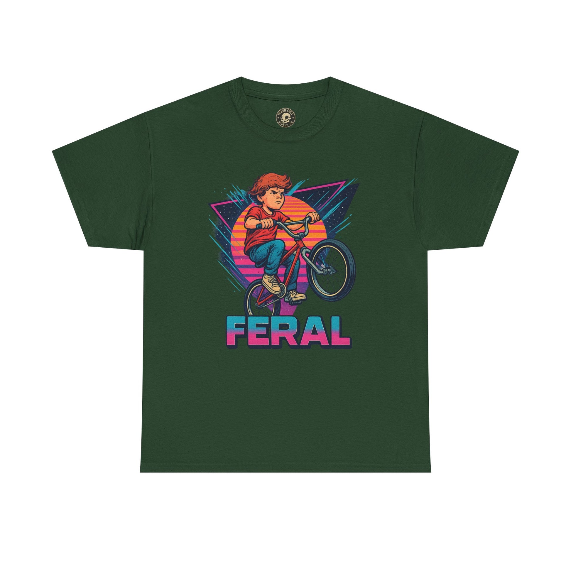Feral BMX Adventure Tee – Ride Wild in Retro Style