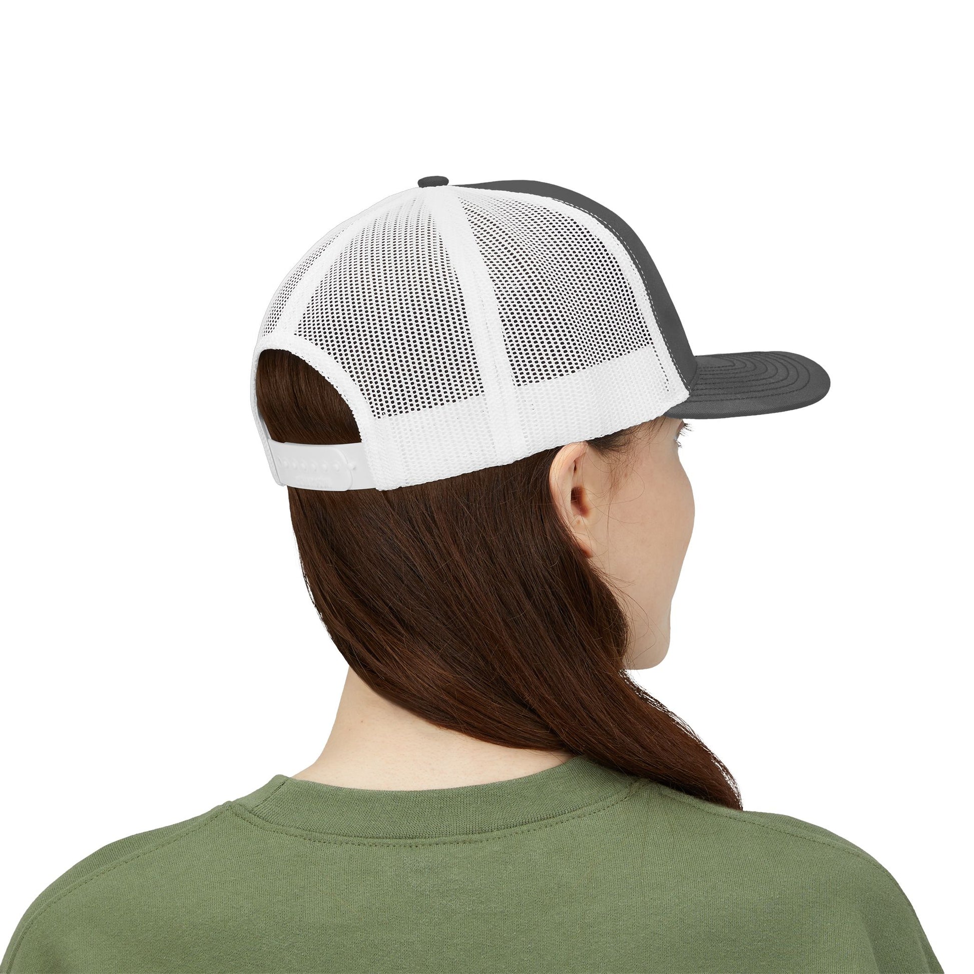 Trash Cult Supply Co. Trucker Hat – Embroidered Logo Snapback Cap