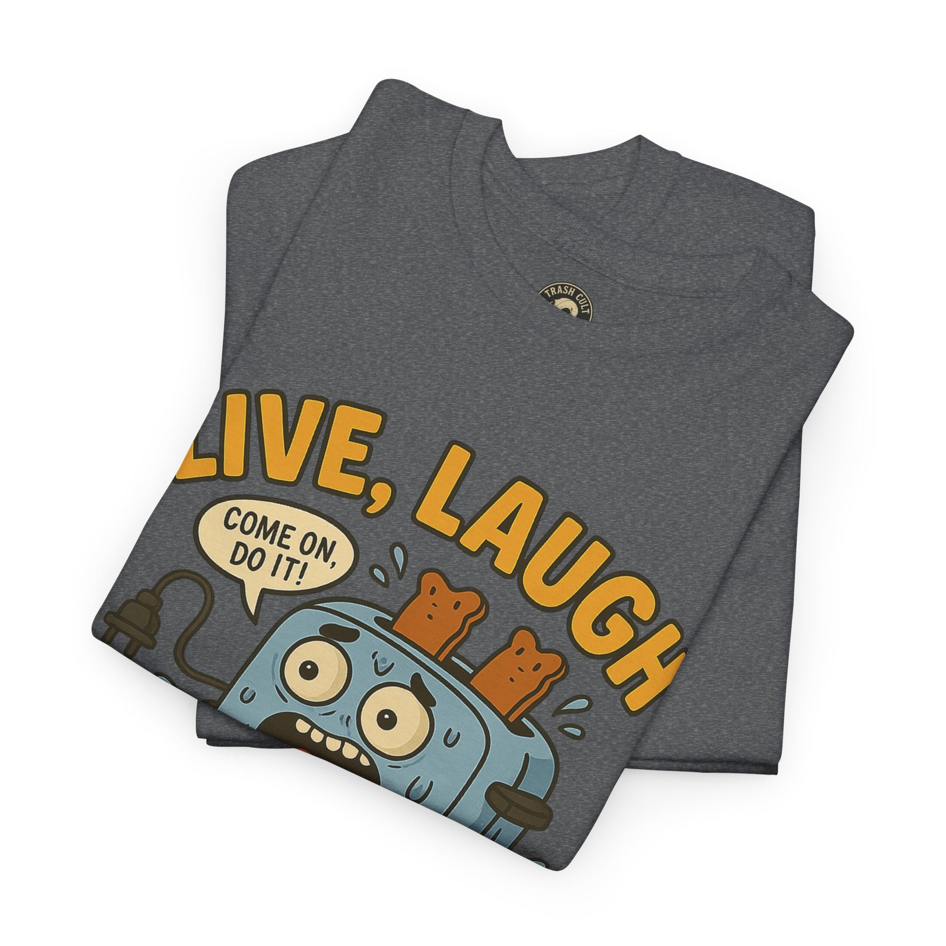Funny Toaster Bath Tee, Humorous Unisex Shirt, Gift for Friends, Lightweight Cotton Tee, Birthday Party Outfit