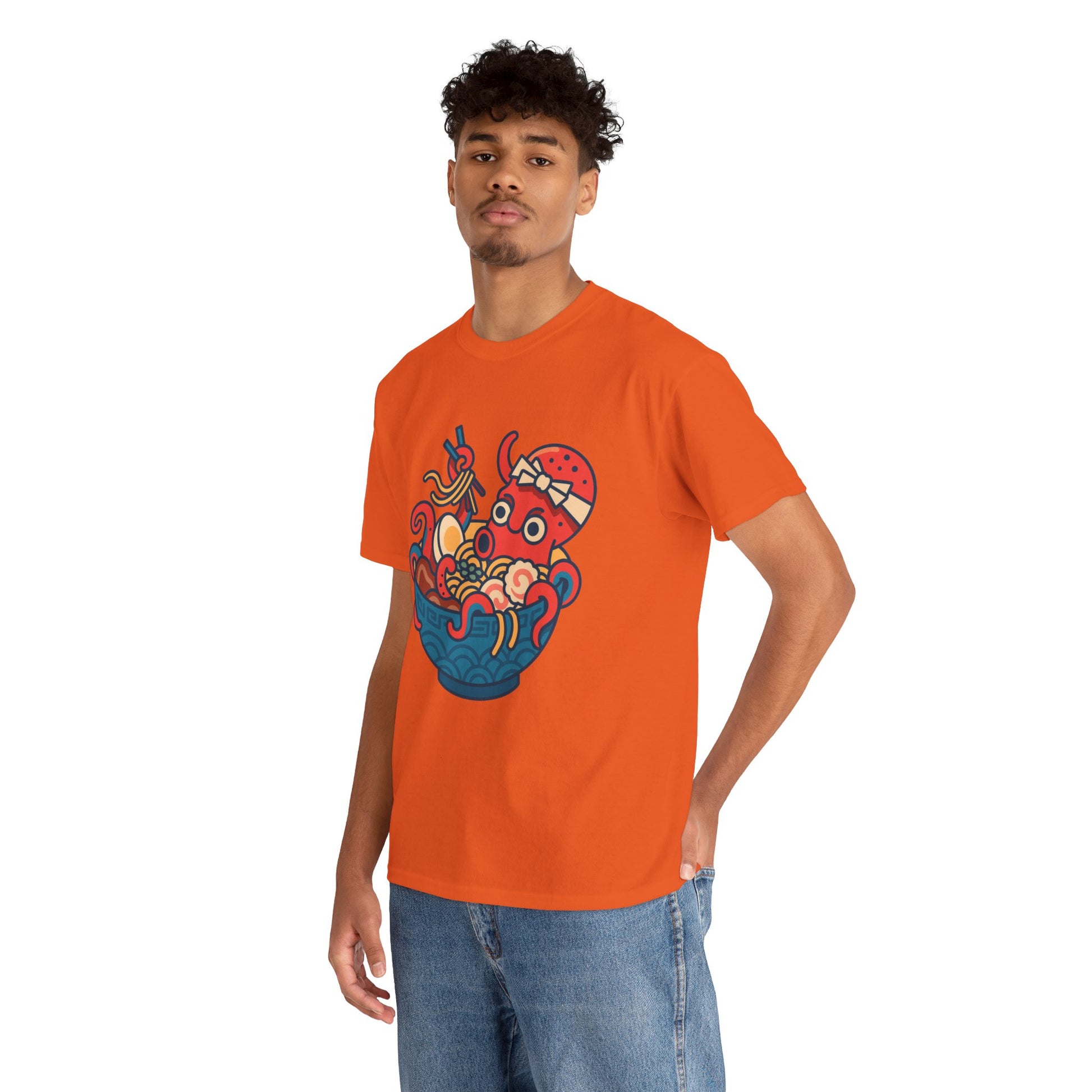Octopus Ramen Bowl Shirt – Funny Japanese Noodle Graphic Tee