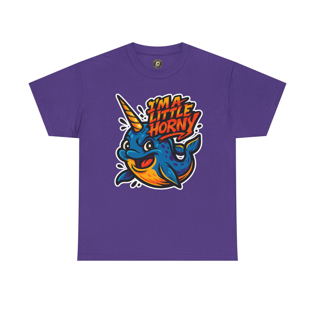Fun Narwhal Graphic Tee, Quirky Unisex Shirt, Perfect for Gifts, Casual Wear, Animal Lovers, Beach Vibes