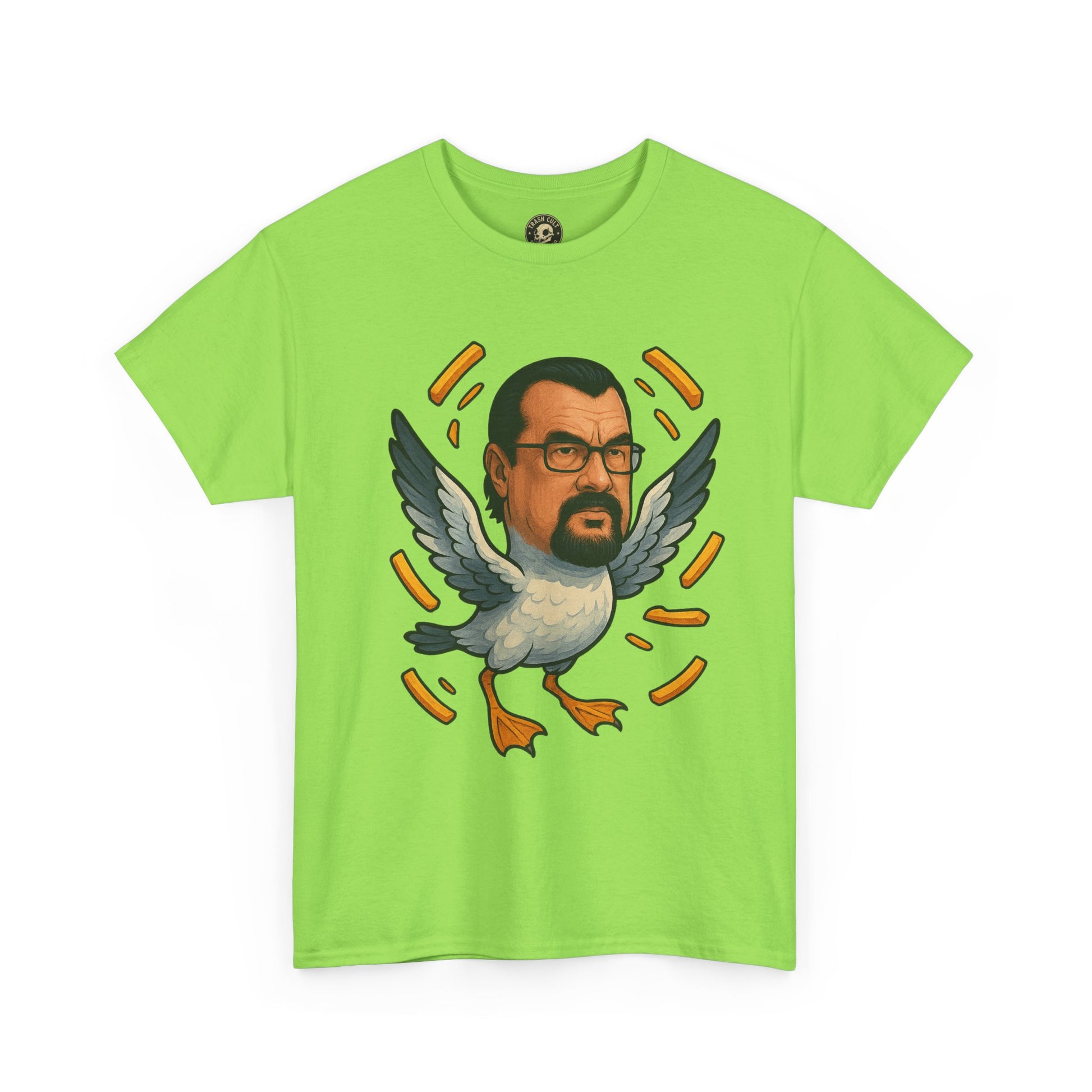 Steven Seagull Shirt – Funny New School Caricature Tee | Gildan 5000 Unisex Cotton Shirt