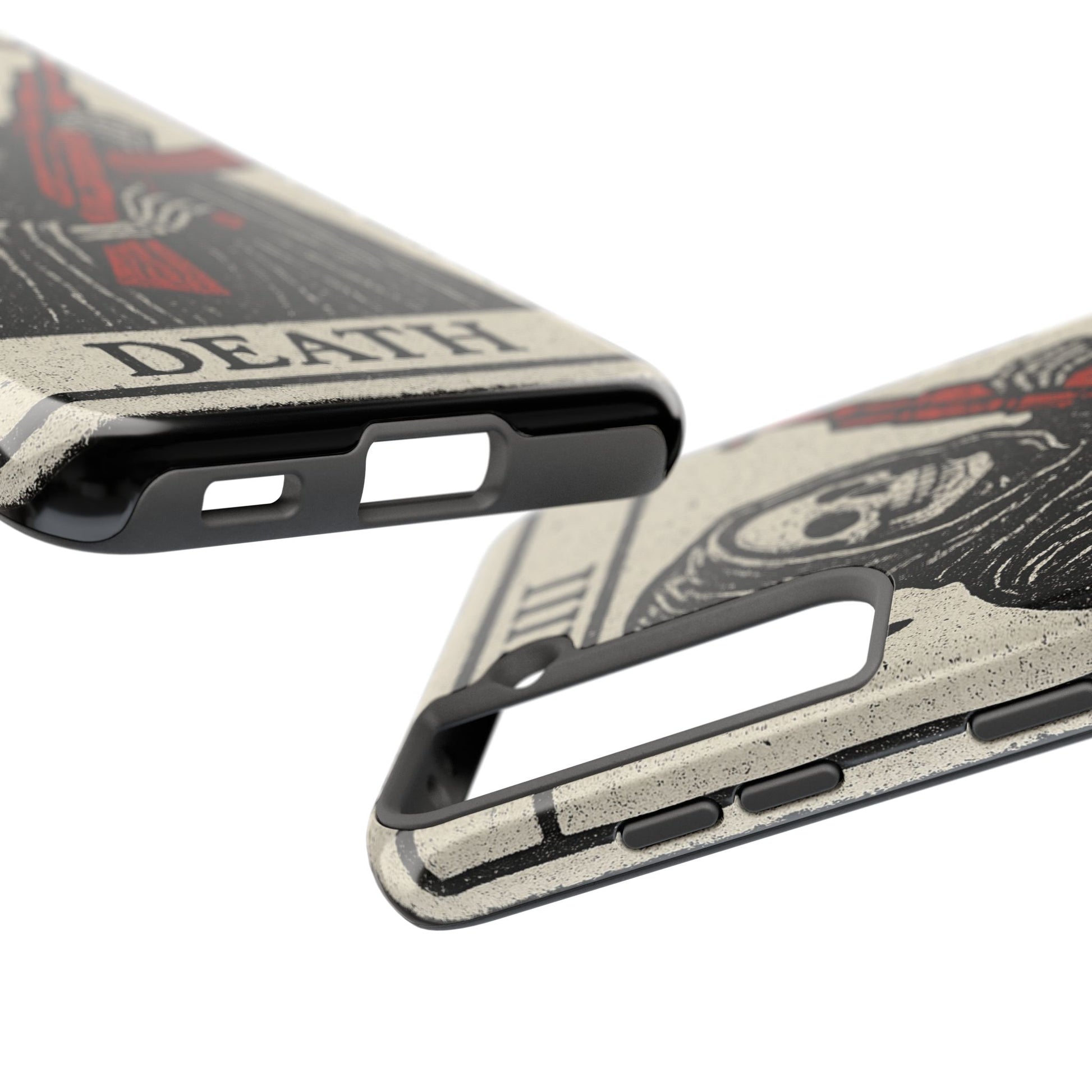 Grim Reaper Phone Case, Tough Phone Case for Gamers, Unique Smartphone Accessories, Halloween Decor, Death-Inspired Gift