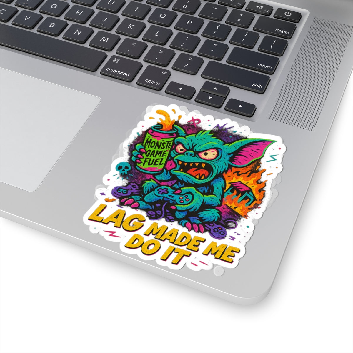 Lag Made Me Do It – Limited Edition Kiss Cut Sticker | Illuminasty Drop