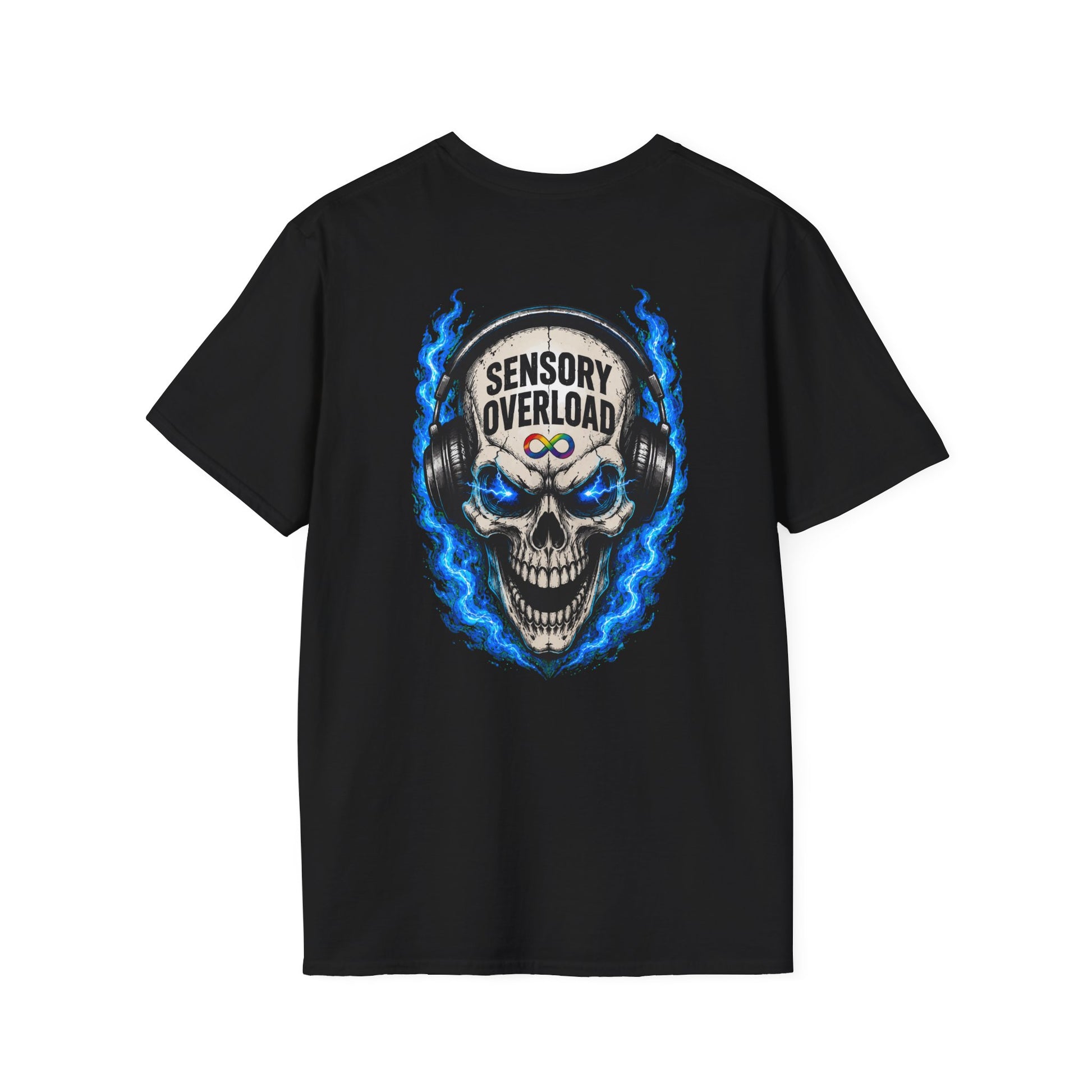 T-Shirt — Autism 3:16 Awareness Tee, Bold White Text Neurodiversity Support Shirt