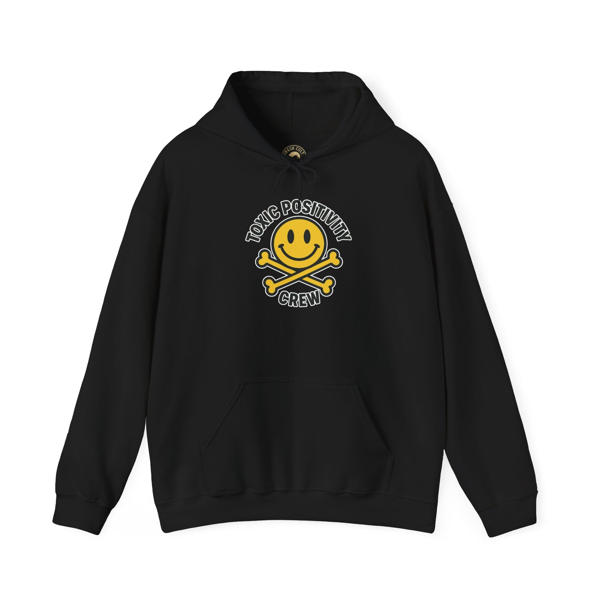 Toxic Positivity Hoodie | Unisex Hooded Sweatshirt | Comfortable Casual Wear, Gift for Friends, Positive Vibes, Streetwear Style