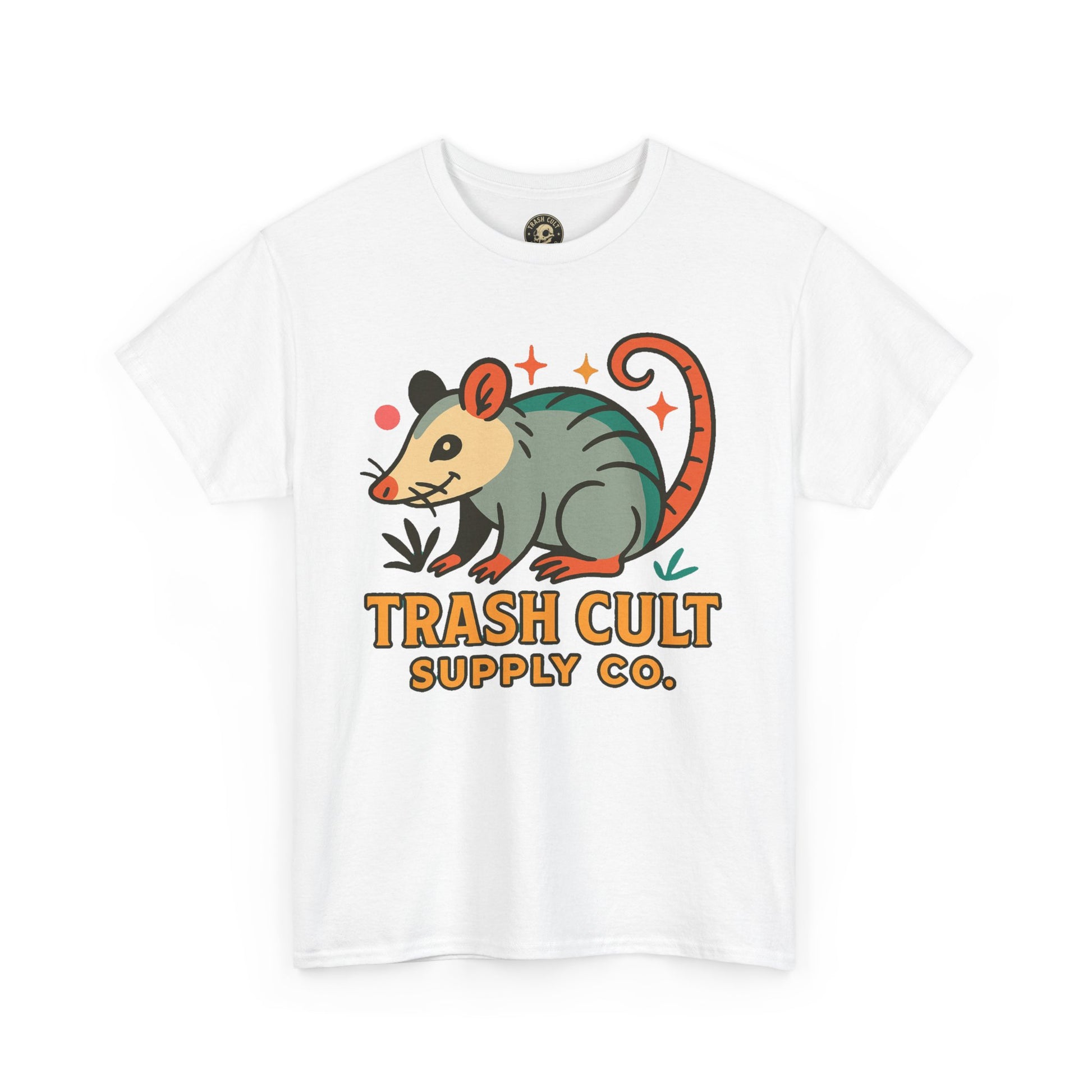 Trash Cult Unisex Cotton Tee, Trendy Apparel, Gift for Nature Lovers, Eco-Friendly Fashion, Unique Graphic Tee, Beach Casual Wear