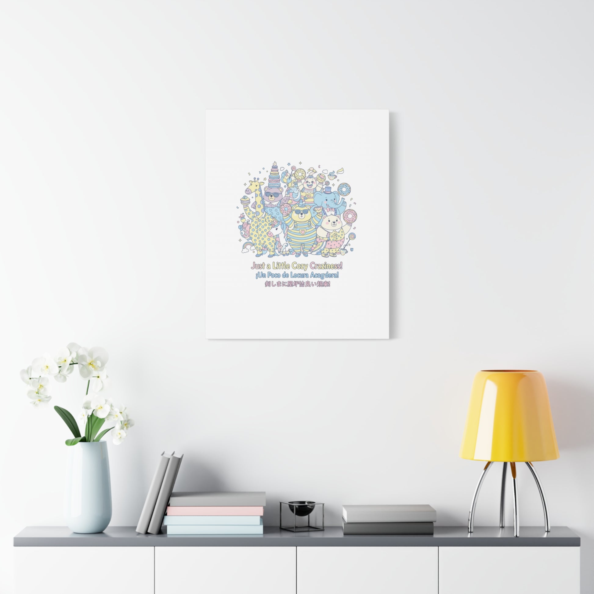Cozy Craziness Canvas | mildly unhinged cute, whimsical weird