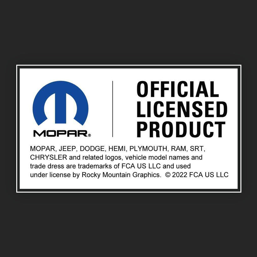 Retro Jeep "Curvy" Wrangler/Gladiator Fender Emblems - PAIR L/R Sides - Two Color Stacked